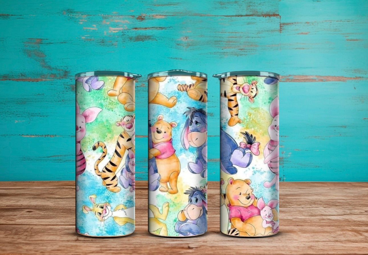 tumbler de 20 oz winnie the pooh