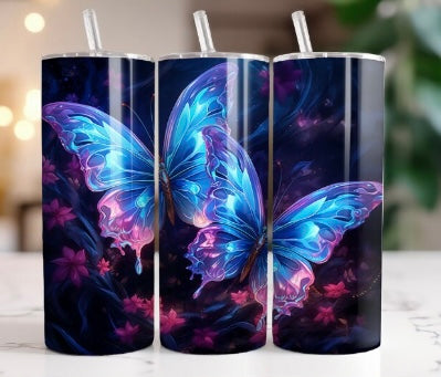 tumbler de 20 oz papillon