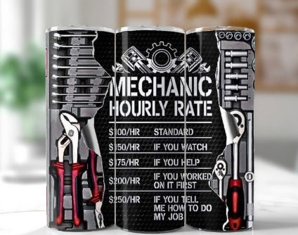 tumbler de 20 oz Mechanic