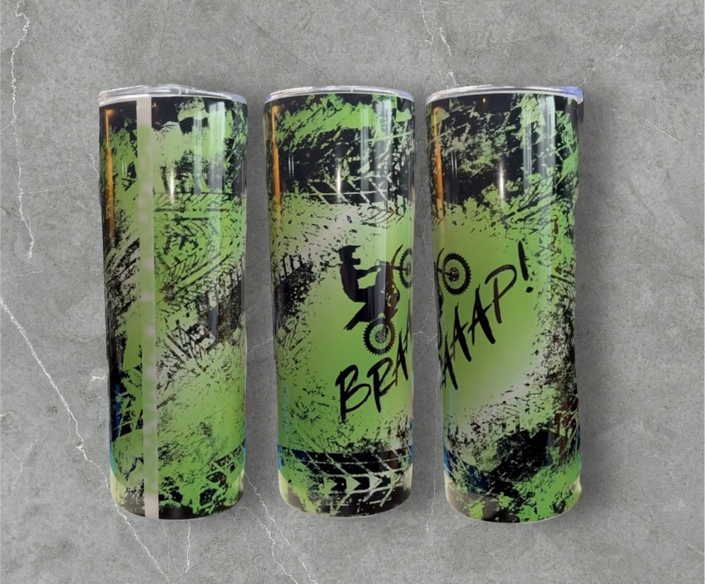 tumbler de 20 oz moto