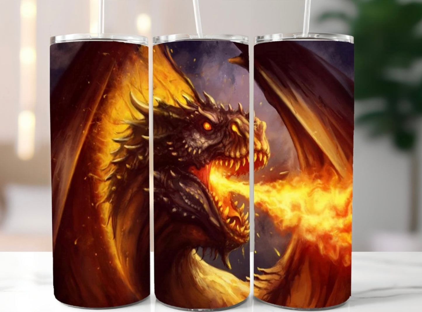 tumbler de 20 oz Dragon