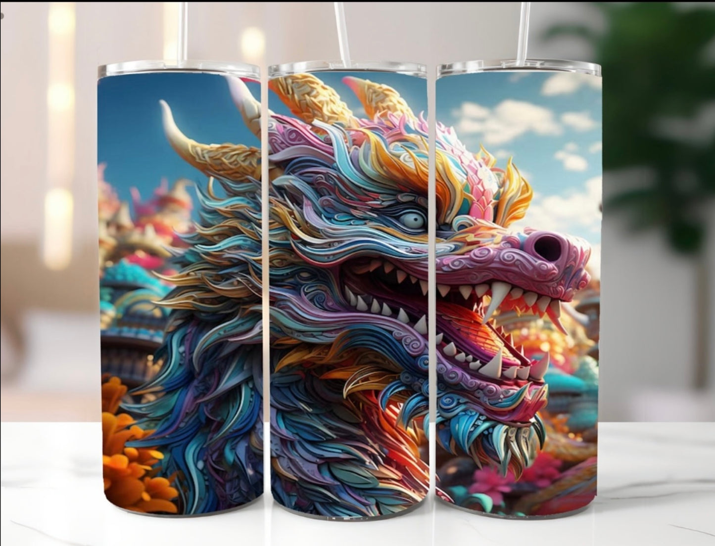 tumbler de 20 oz Dragon