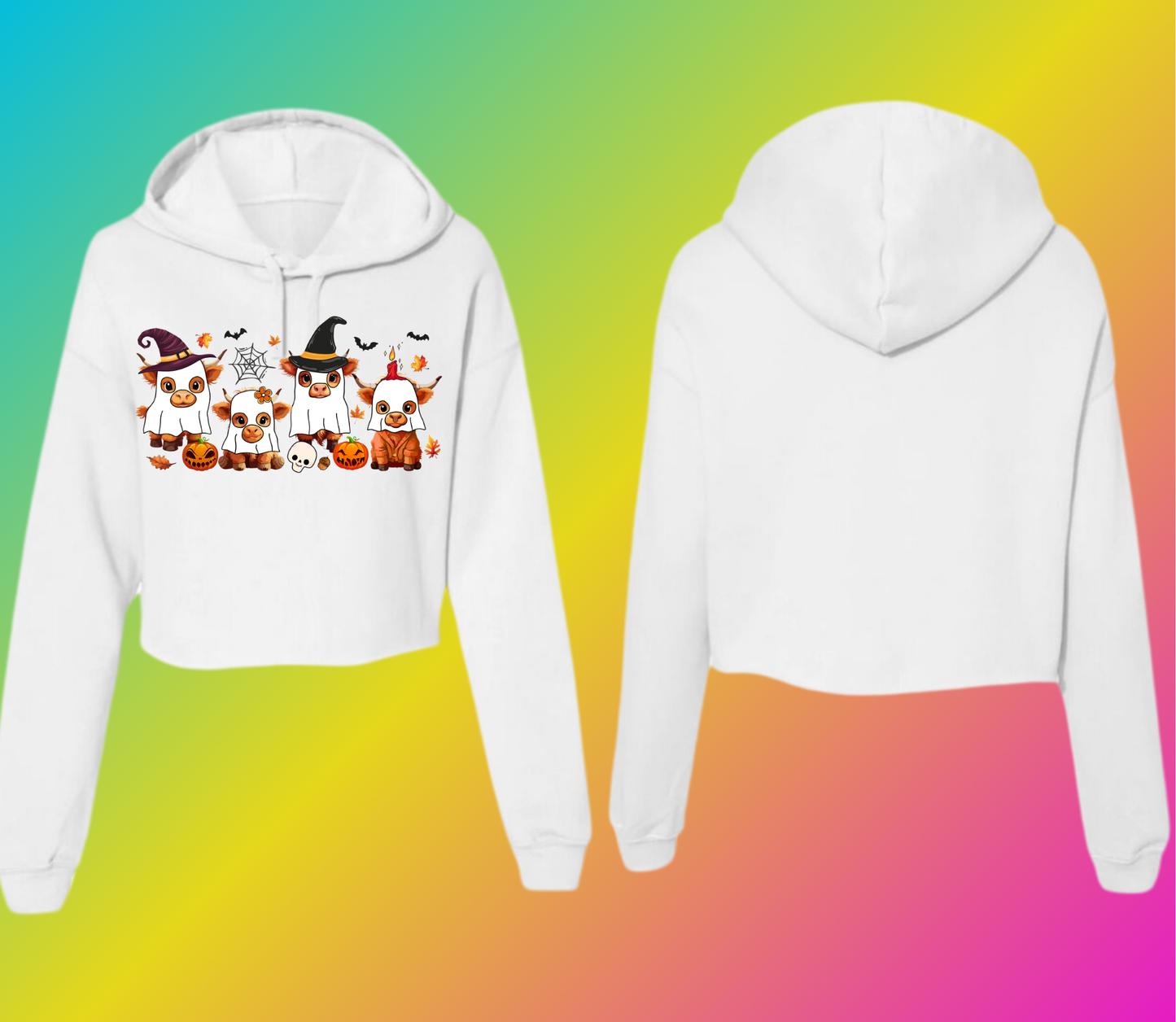 05 Crop top manche longue Halloween