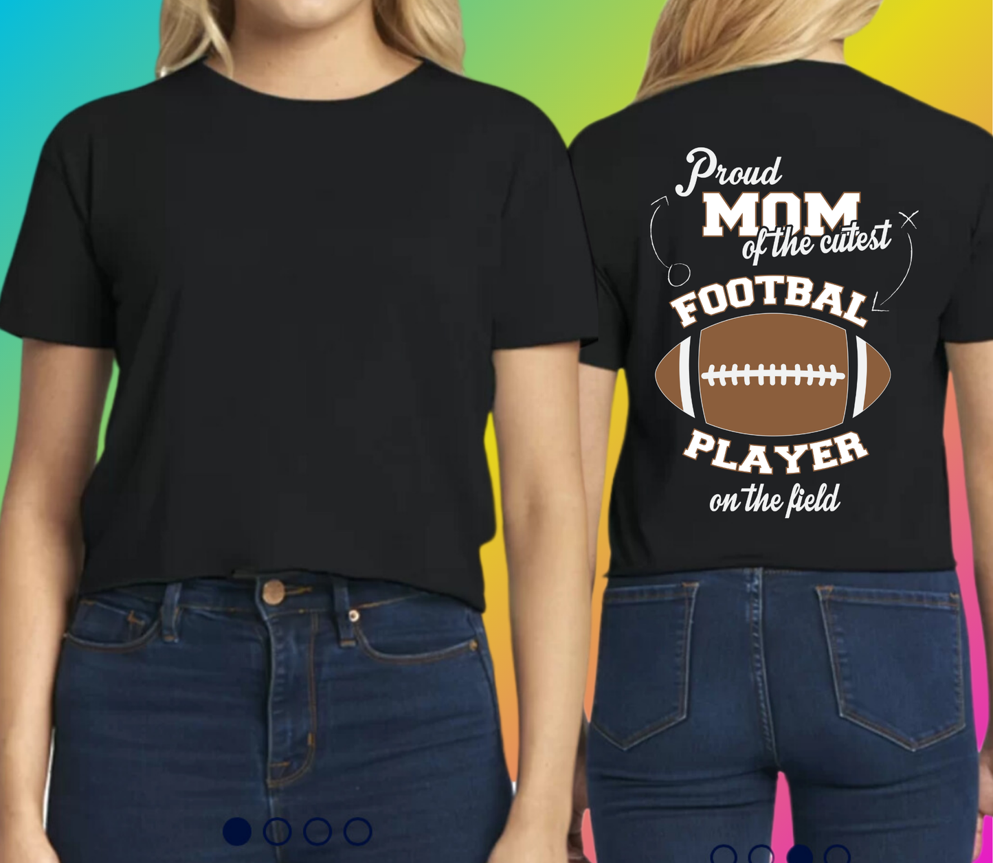 06 Crop top Manche courte Mom Foot
