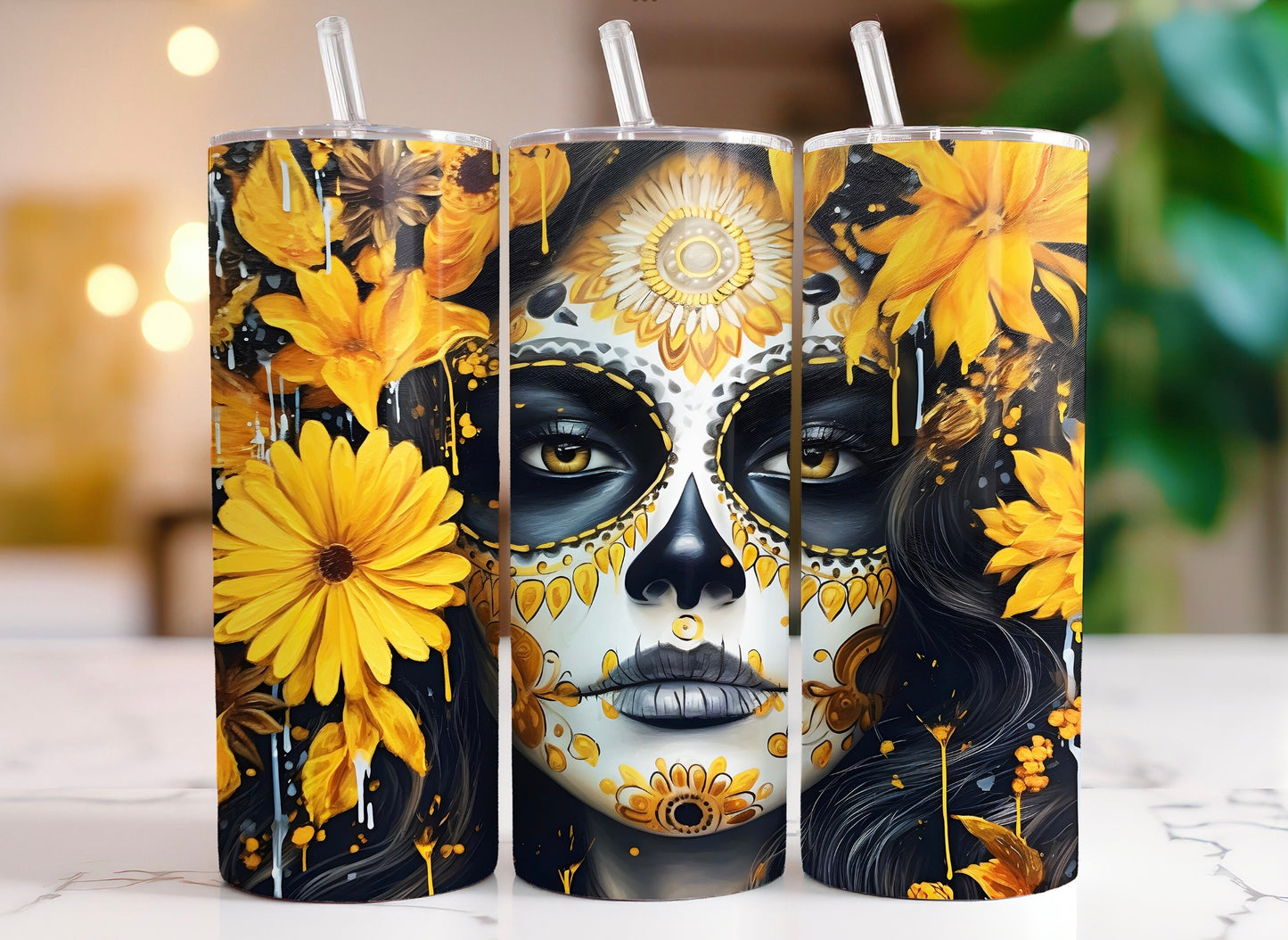 tumbler de 20 oz La Catrina