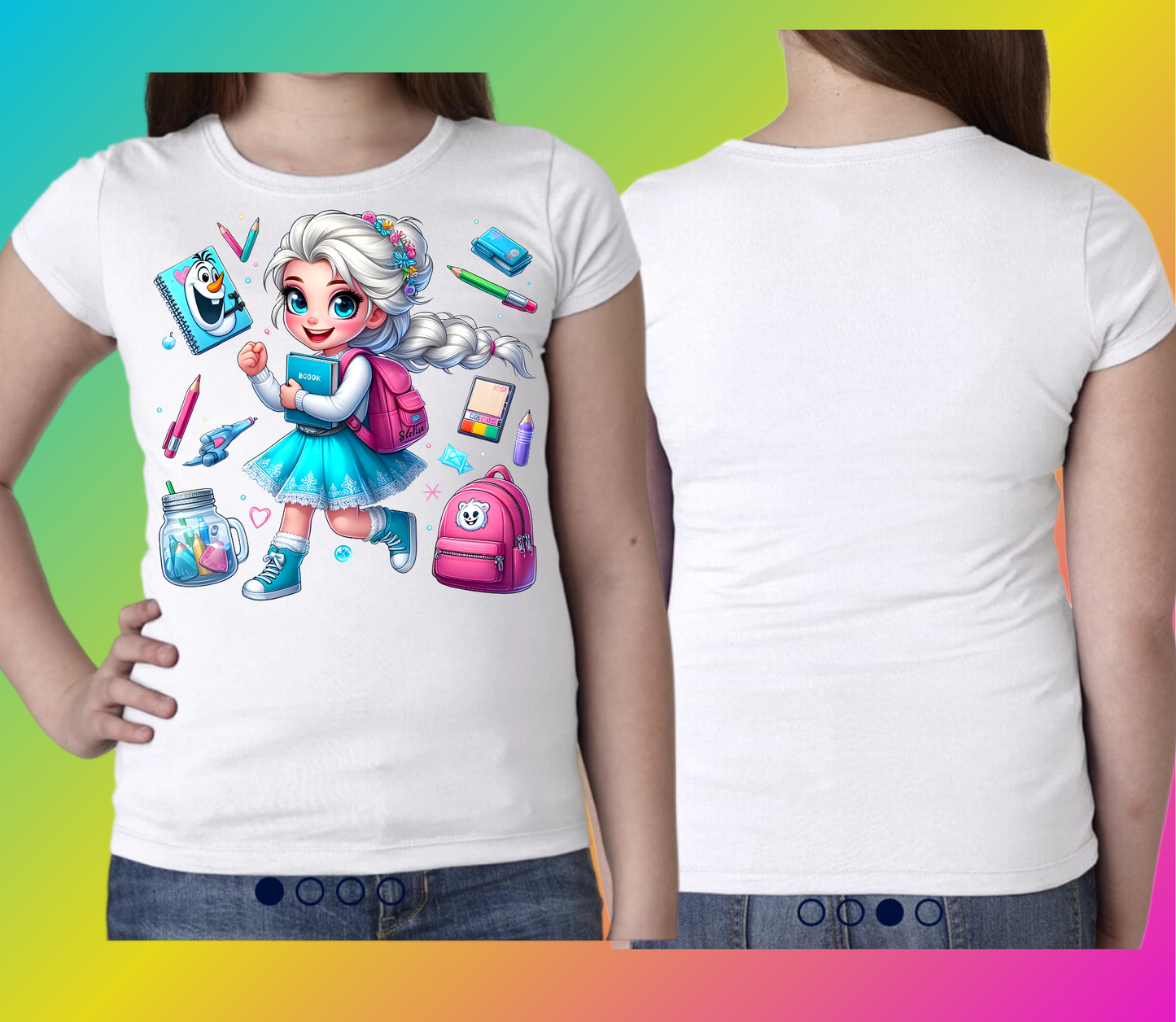 T-shirt Enfant reine des neige