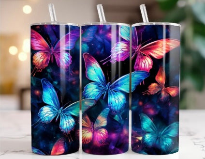 tumbler de 20 oz papillon