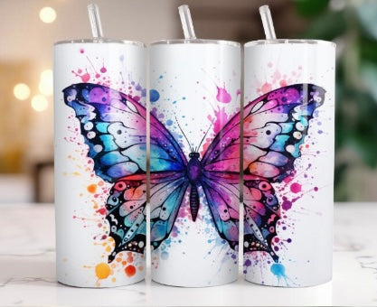 tumbler de 20 oz papillon
