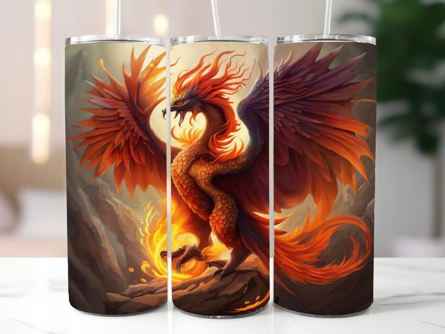 tumbler de 20 oz Dragon