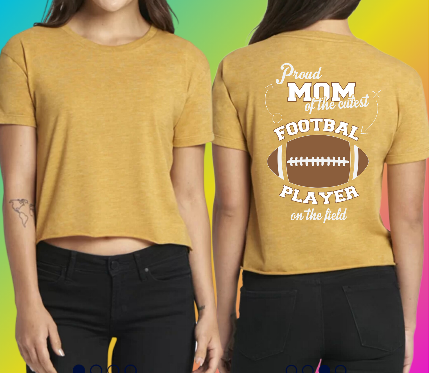 06 Crop top Manche courte Mom Foot