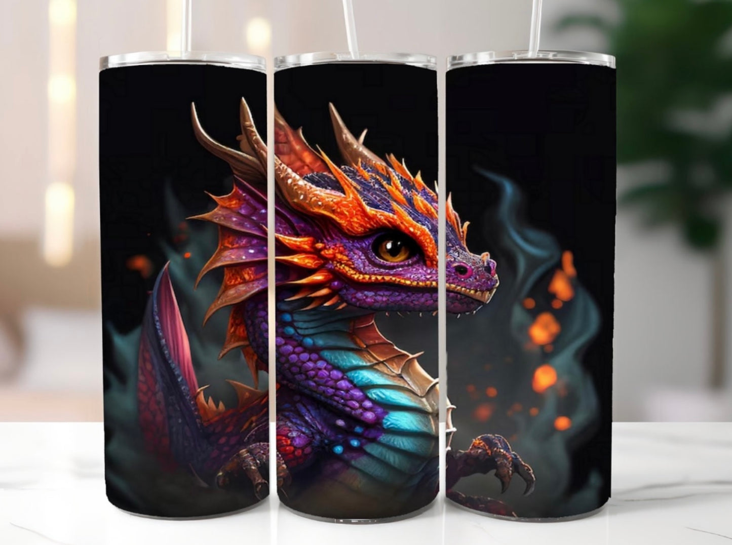 tumbler de 20 oz Dragon