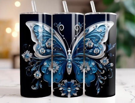 tumbler de 20 oz papillon