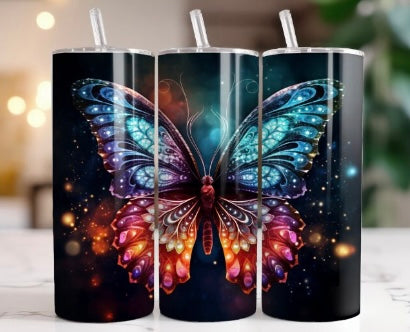 tumbler de 20 oz papillon
