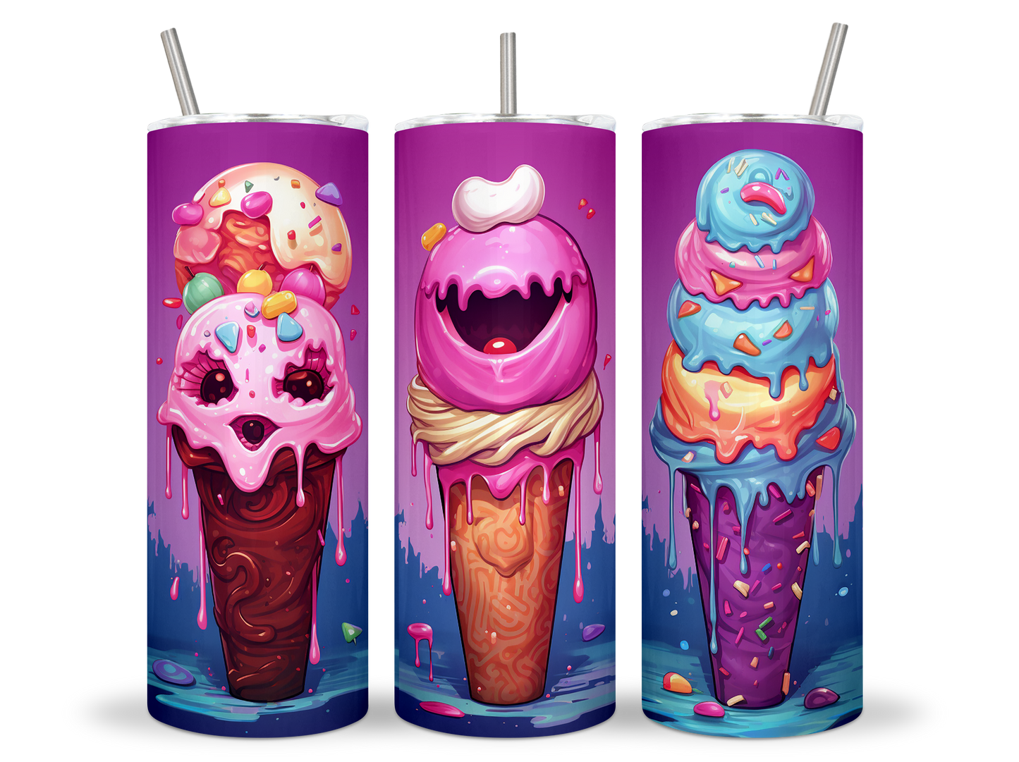 tumbler de 20 oz crème glacée