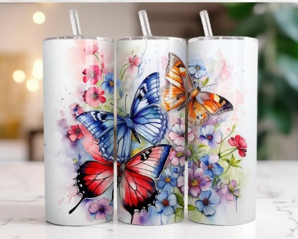tumbler de 20 oz papillon