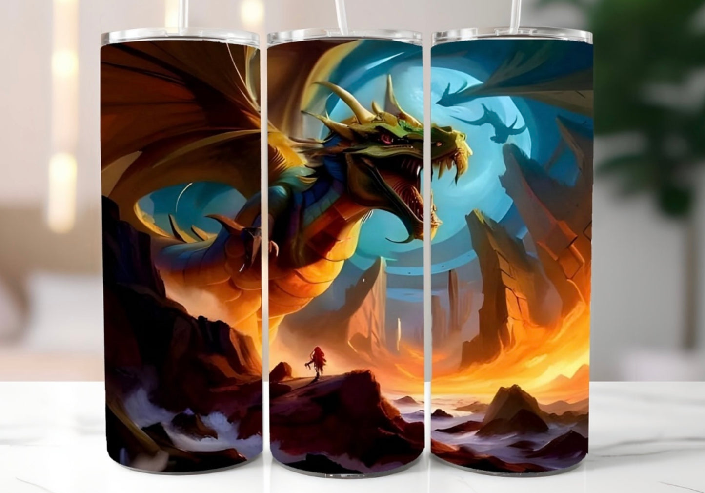 tumbler de 20 oz Dragon