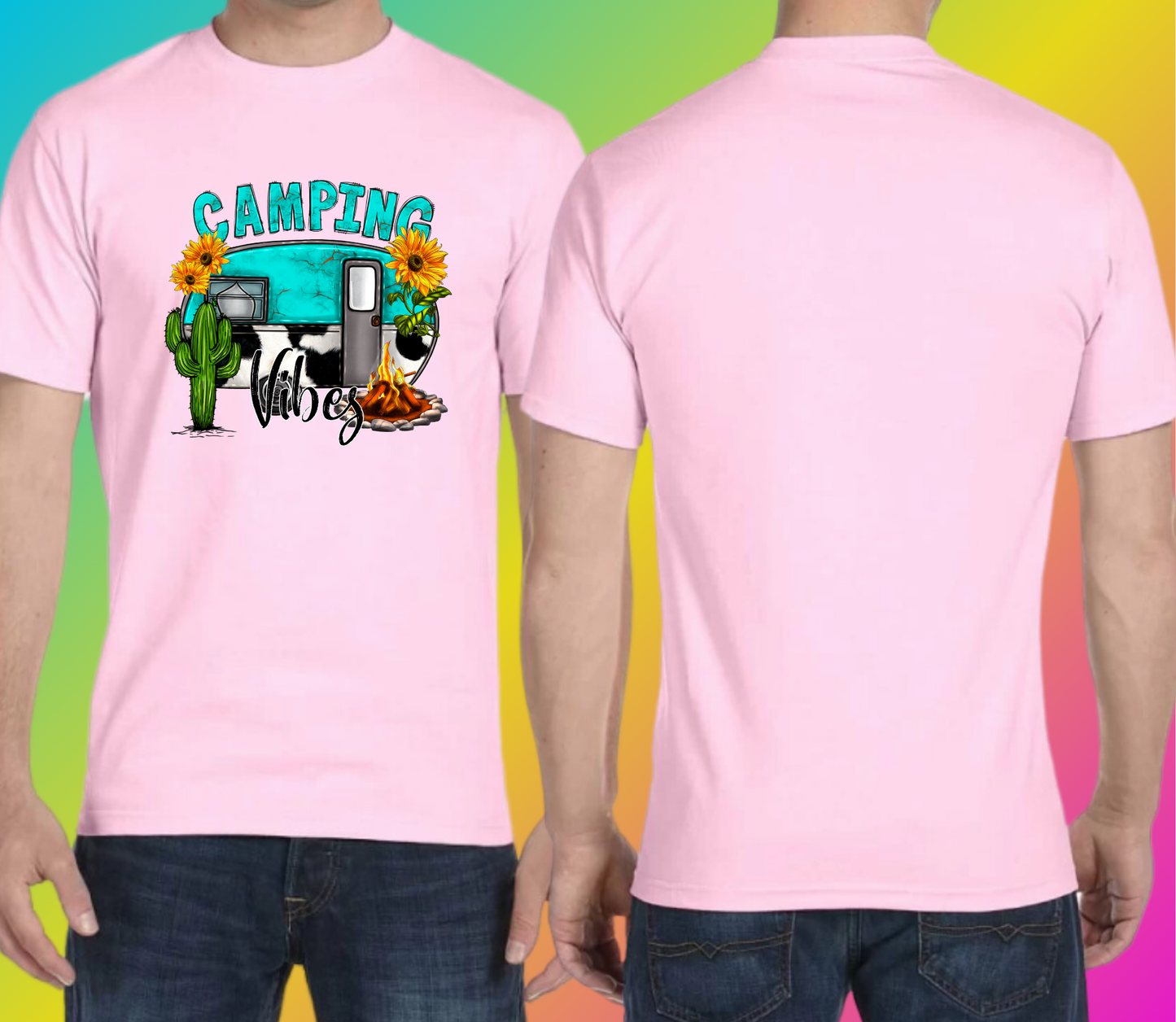 T-shirt camping vibes
