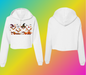 05 Halloween long sleeve crop top