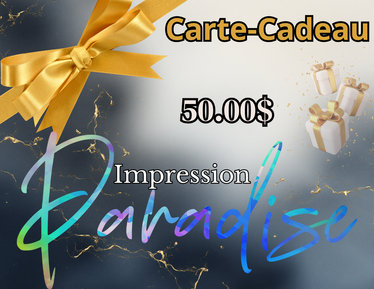 Paradise Impression Gift Card