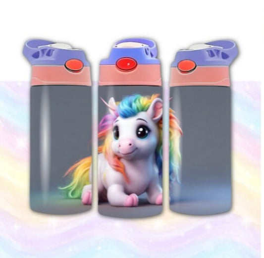 Unicorn children's insulated cup