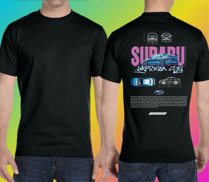T-shirt Subaru