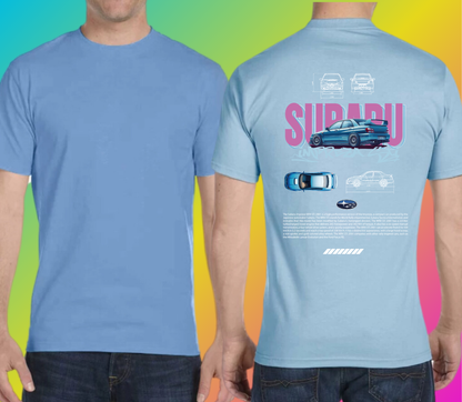 T-shirt Subaru